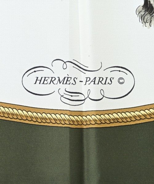 Hermes Bandana Scarf Green