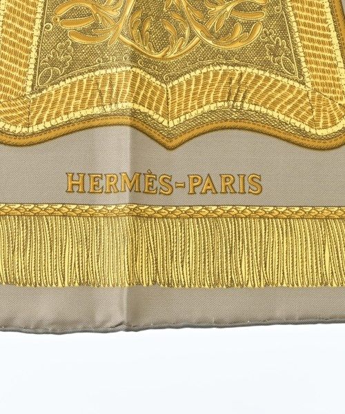 Hermes Bandana Scarf Beige
