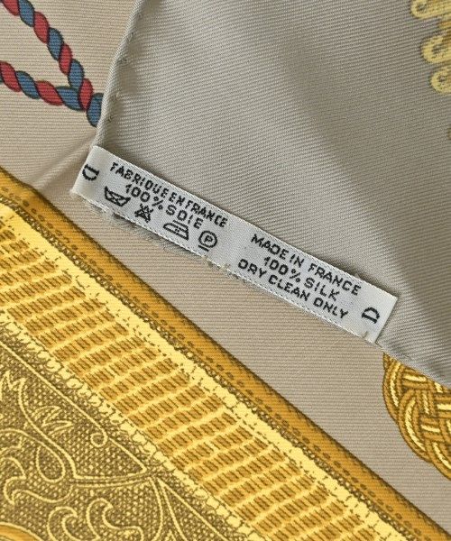 Hermes Bandana Scarf Beige