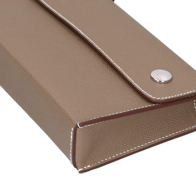 Hermes Nap to Etoupe Epsom Shoulder Bag