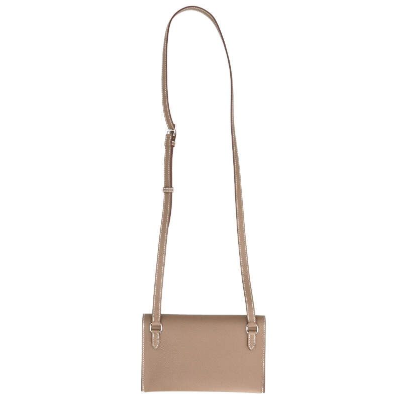 Hermes Nap to Etoupe Epsom Shoulder Bag