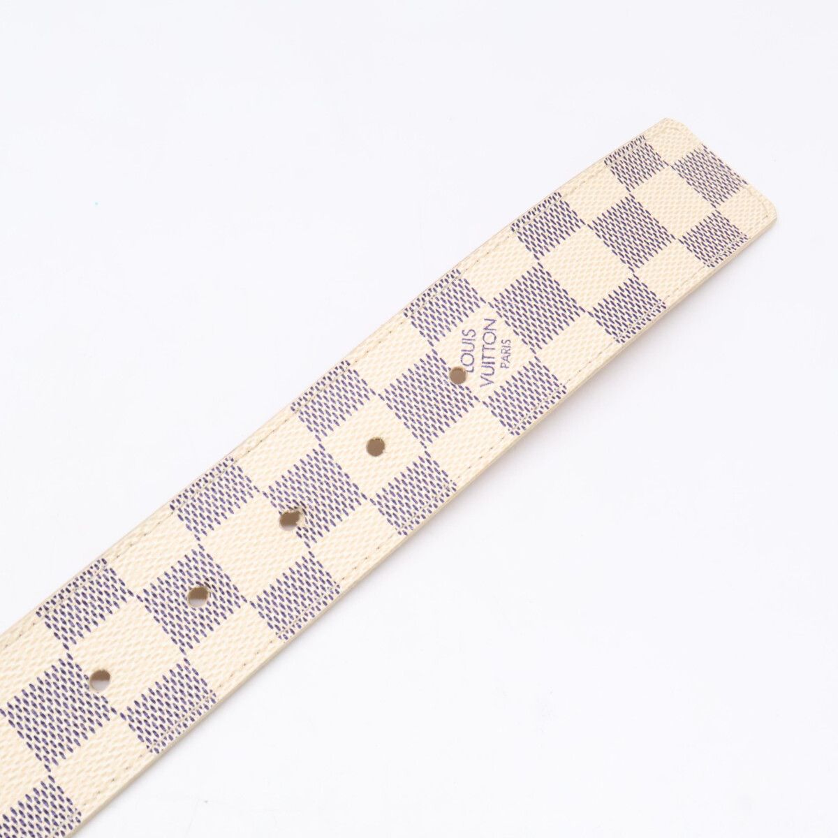 Louis Vuitton Ceinture LV Initial Damier Azur Belt