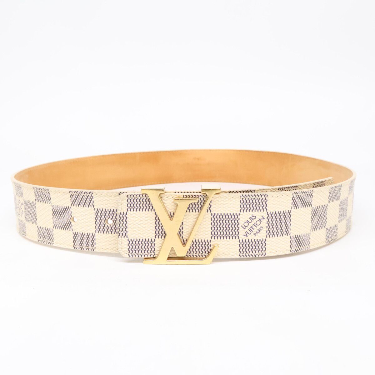 Louis Vuitton Ceinture LV Initial Damier Azur Belt