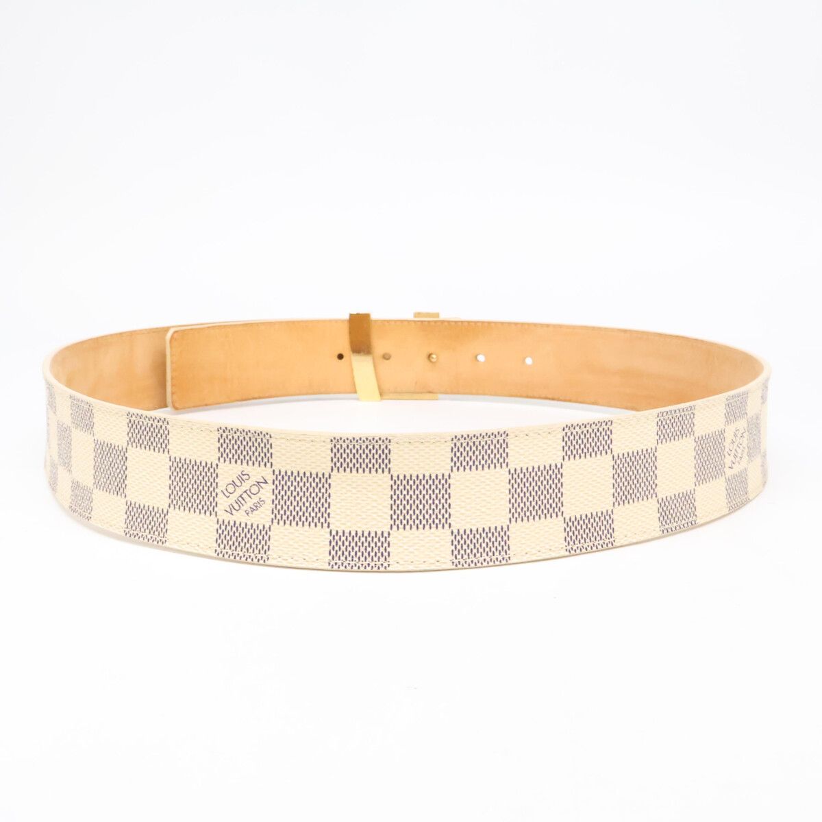 Louis Vuitton Ceinture LV Initial Damier Azur Belt