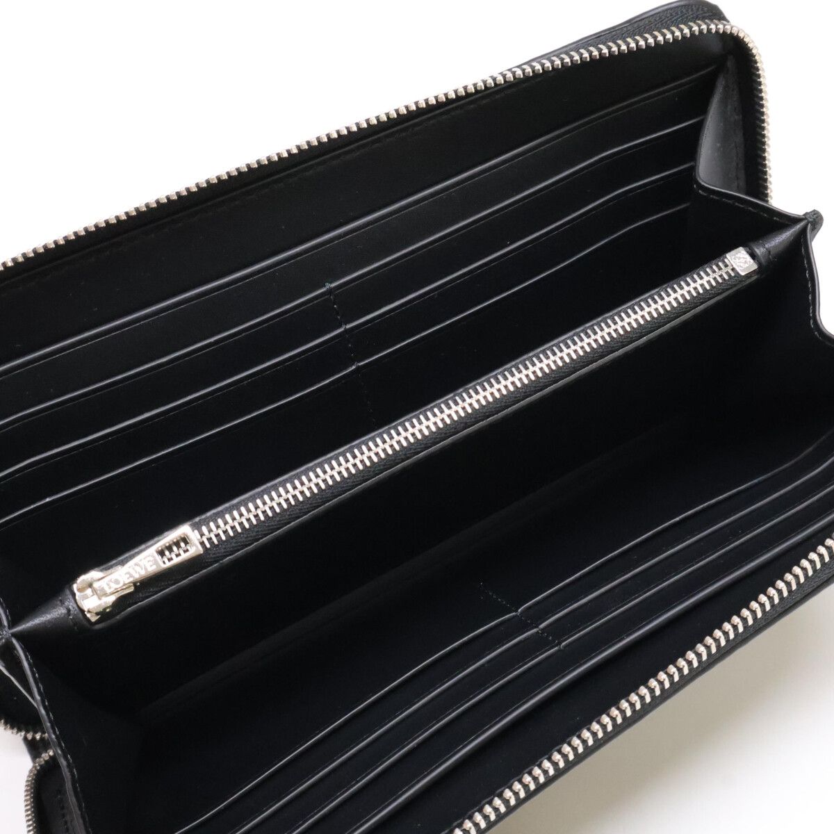 Loewe Anagram Logo Zip Around Wallet