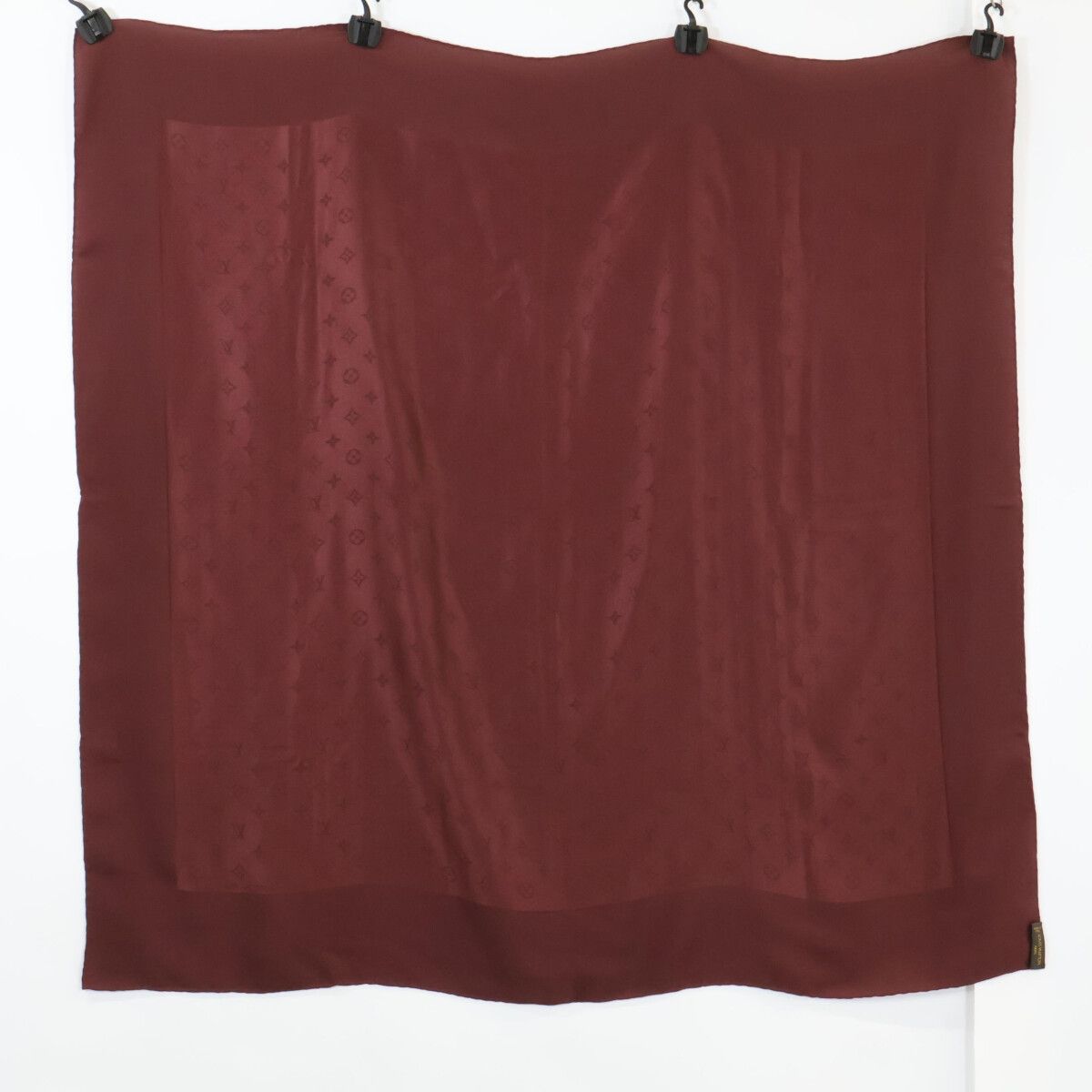 Louis Vuitton Carre Monaco Monogram Silk Scarf