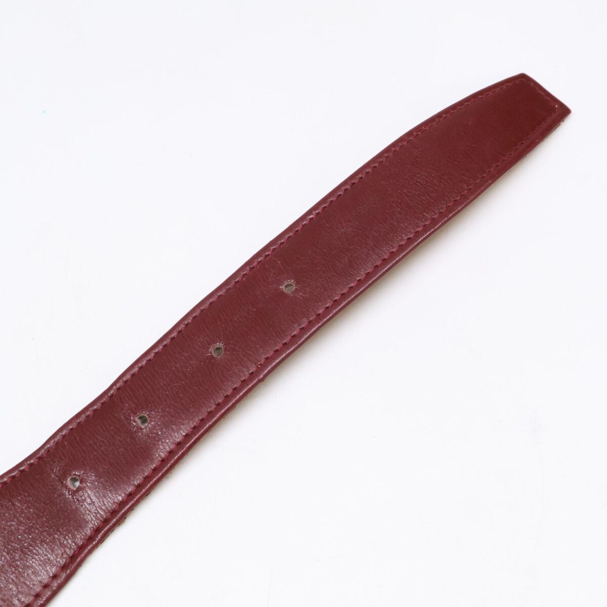 Hermes B Toki Bamboo Buckle Leather Belt
