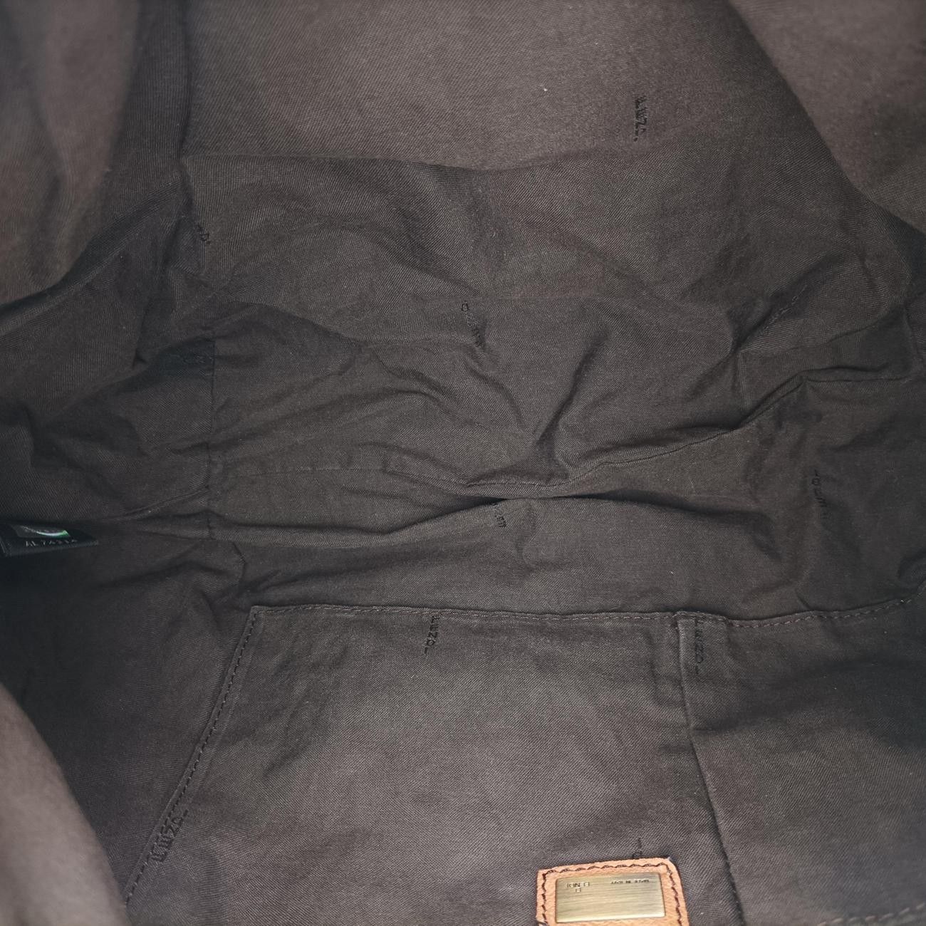 Fendi Bolsa B Hobo Brown Leather Up8