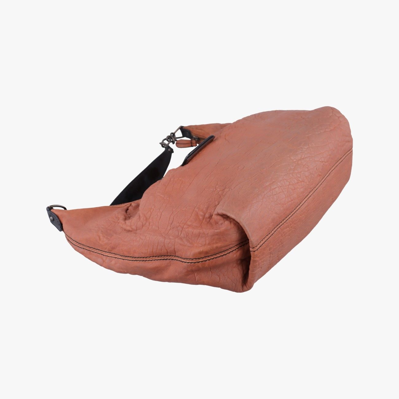 Fendi Bolsa B Hobo Brown Leather Up8