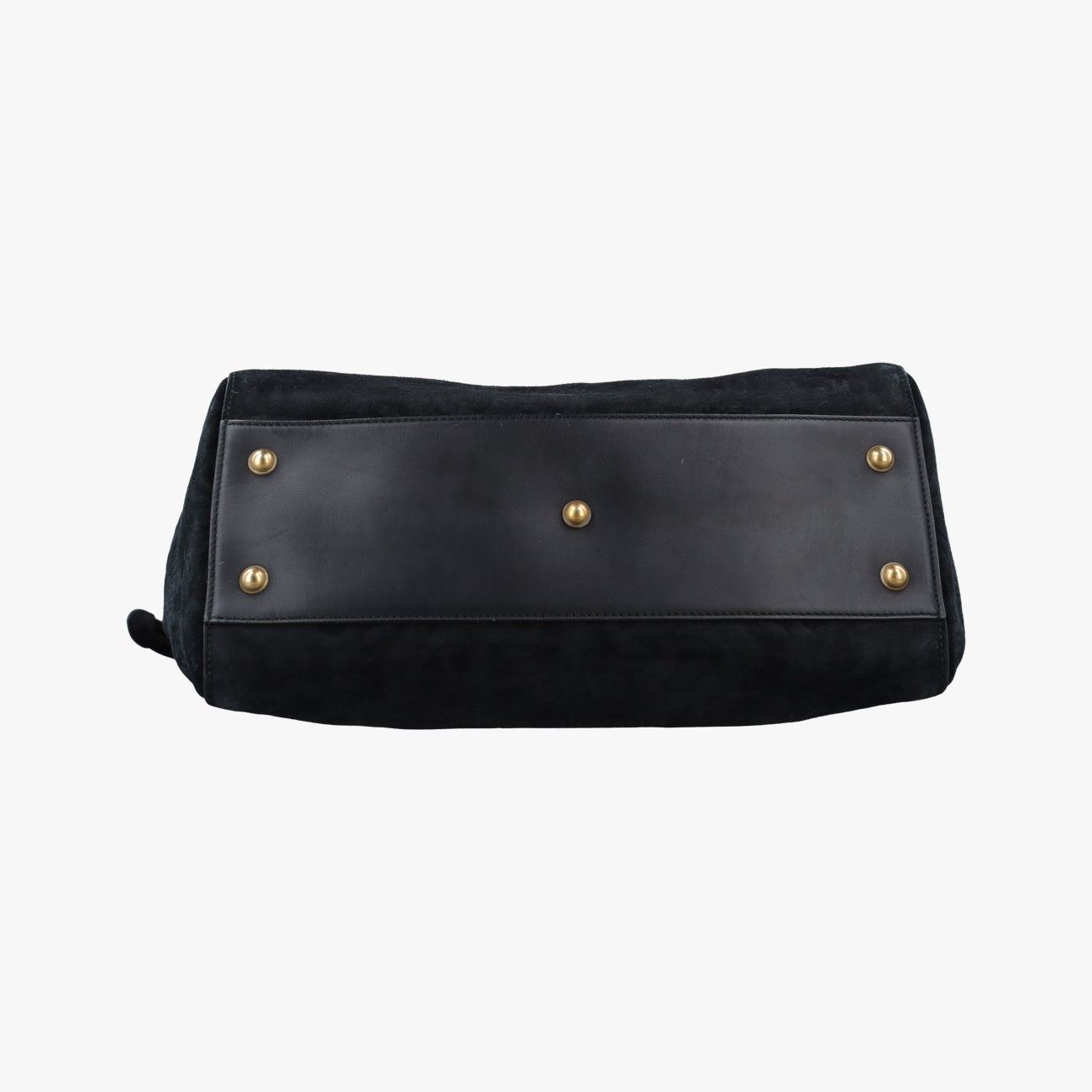 Gucci Gold Mark Top Handle Black