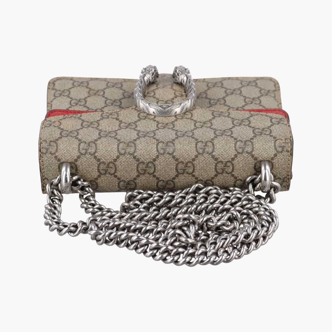 Gucci Dionysus Beige Red Canvas Messenger Bag