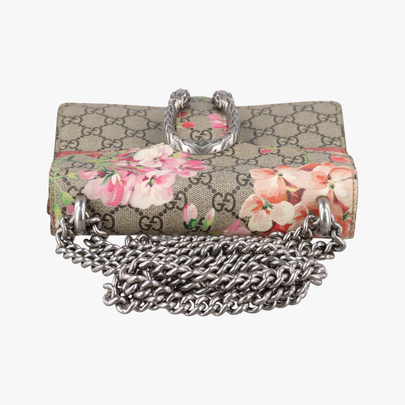 Gucci Dionysus Beige Red Multi Canvas Messenger Bag