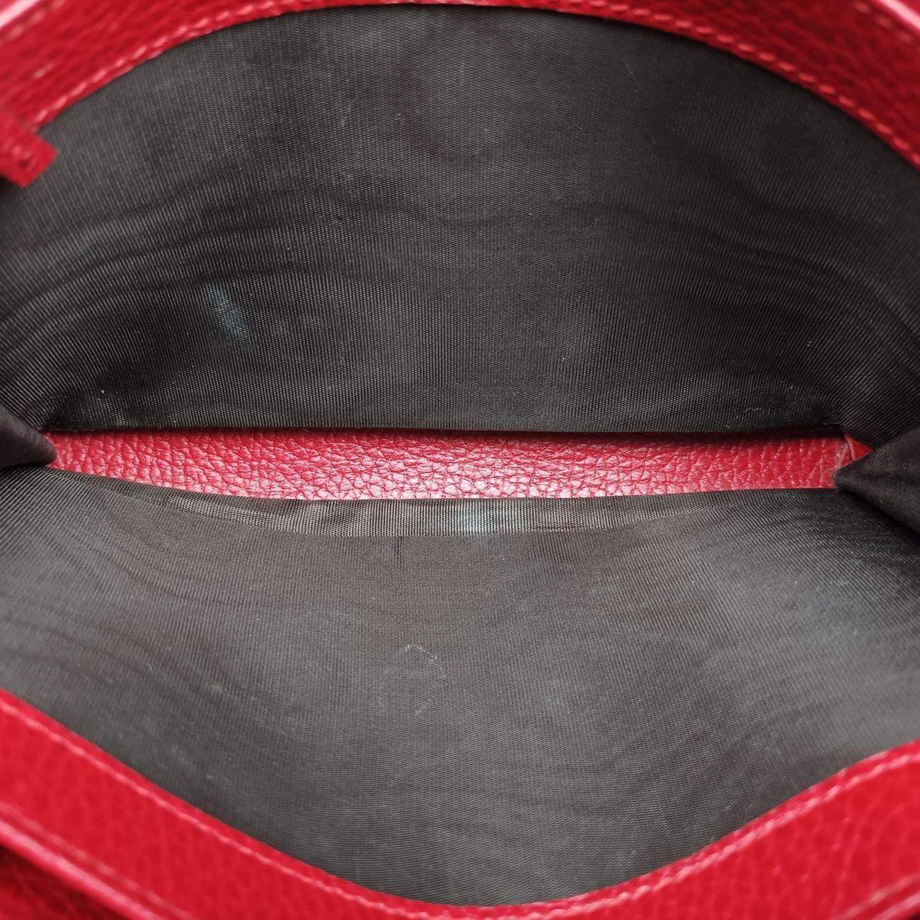 Gucci Dionysus Red Leather Messenger Bag