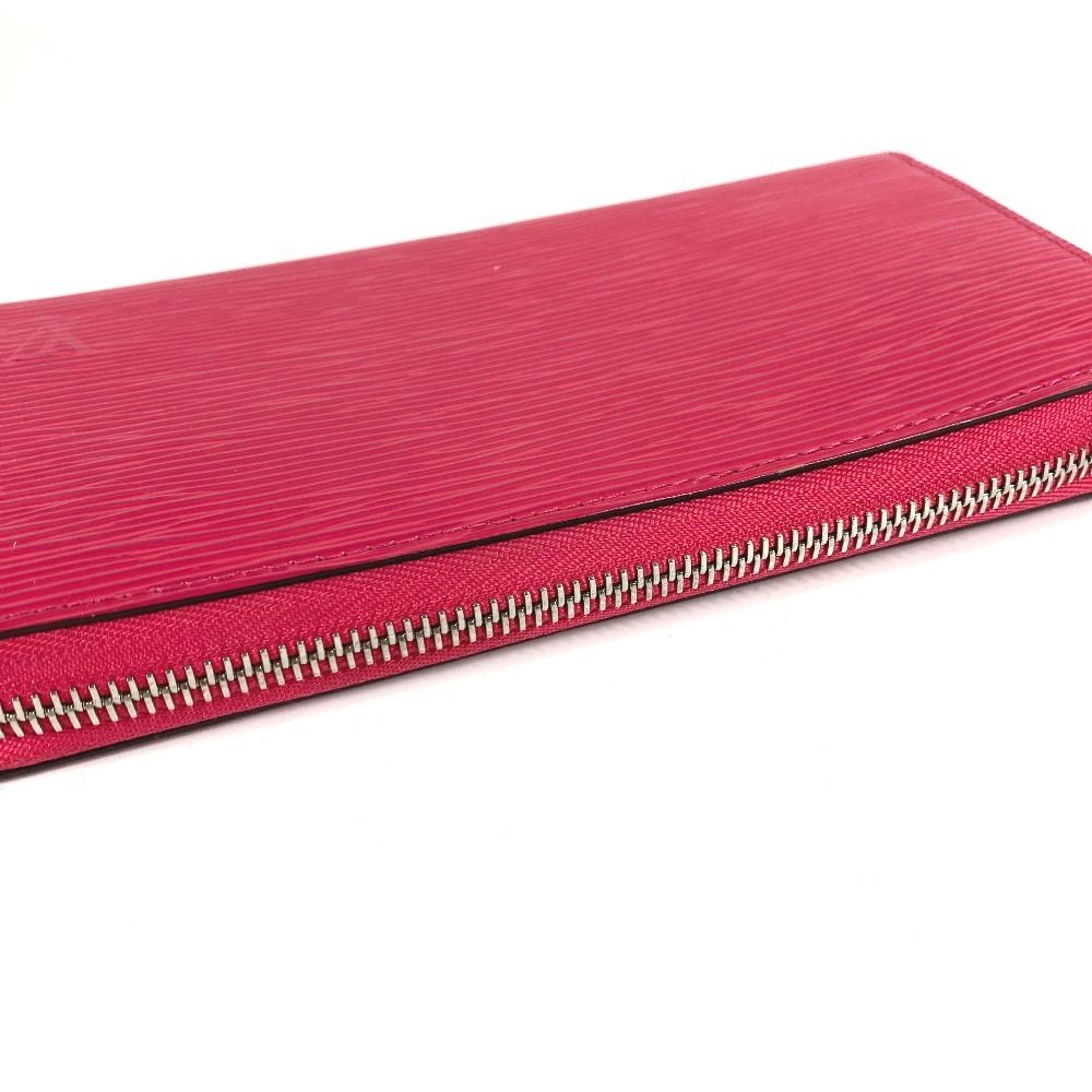 Louis Vuitton Wallet Zippy Epi Leather Rose Pondicherry Pink