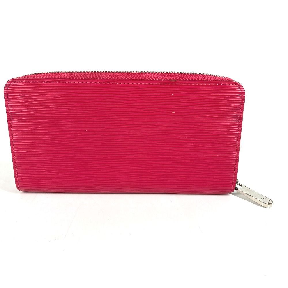 Louis Vuitton Wallet Zippy Epi Leather Rose Pondicherry Pink