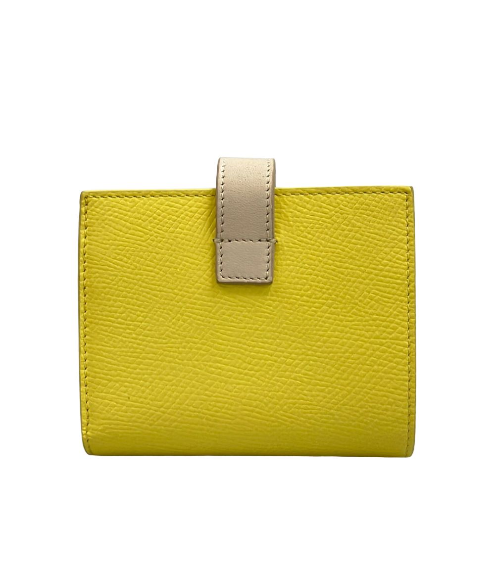 Celine Bifold Wallet Yellow