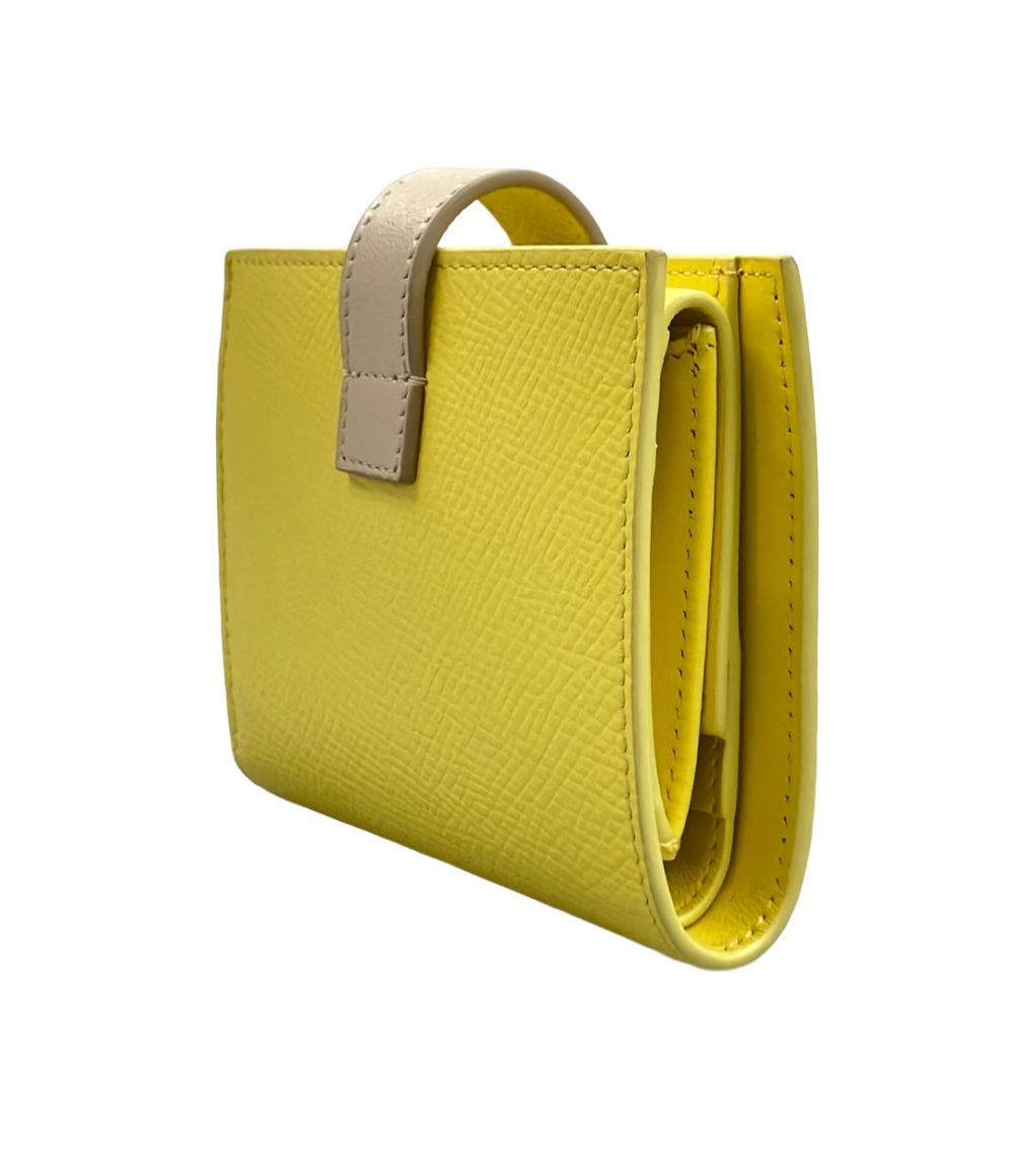 Celine Bifold Wallet Yellow