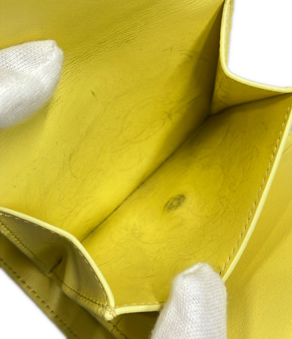 Celine Bifold Wallet Yellow