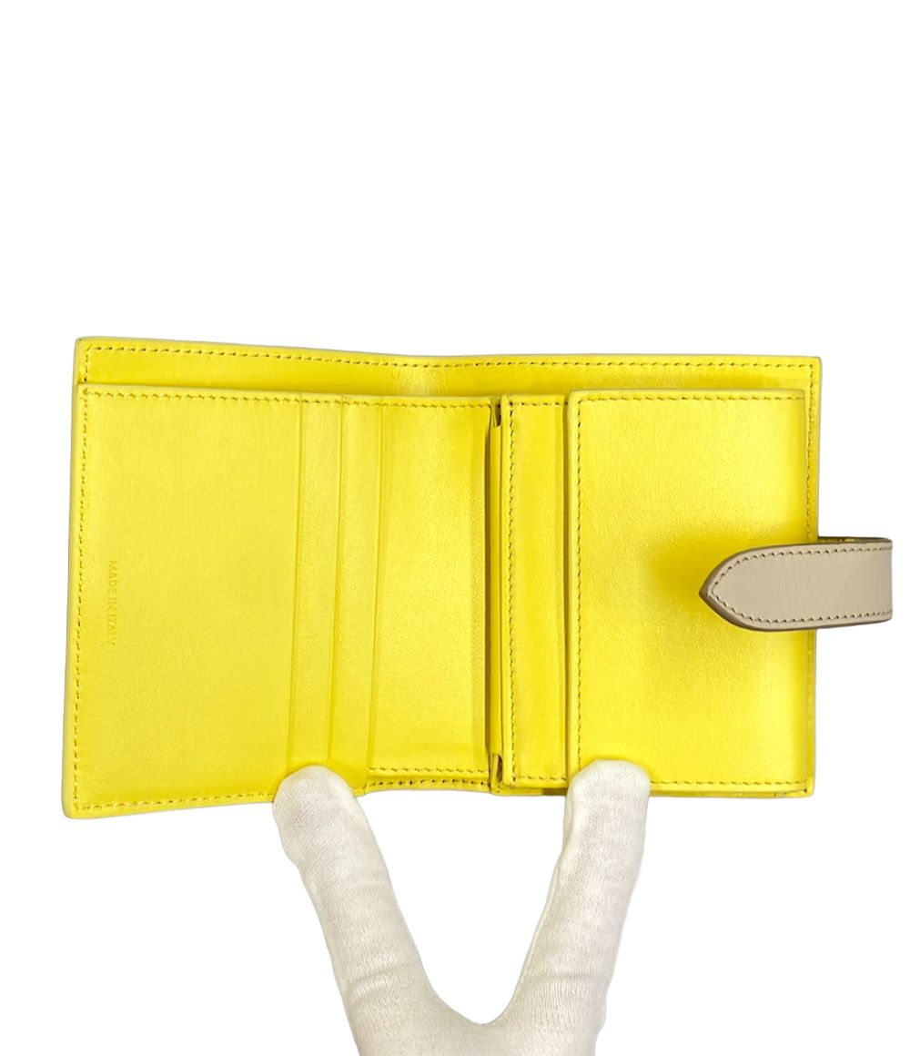 Celine Bifold Wallet Yellow