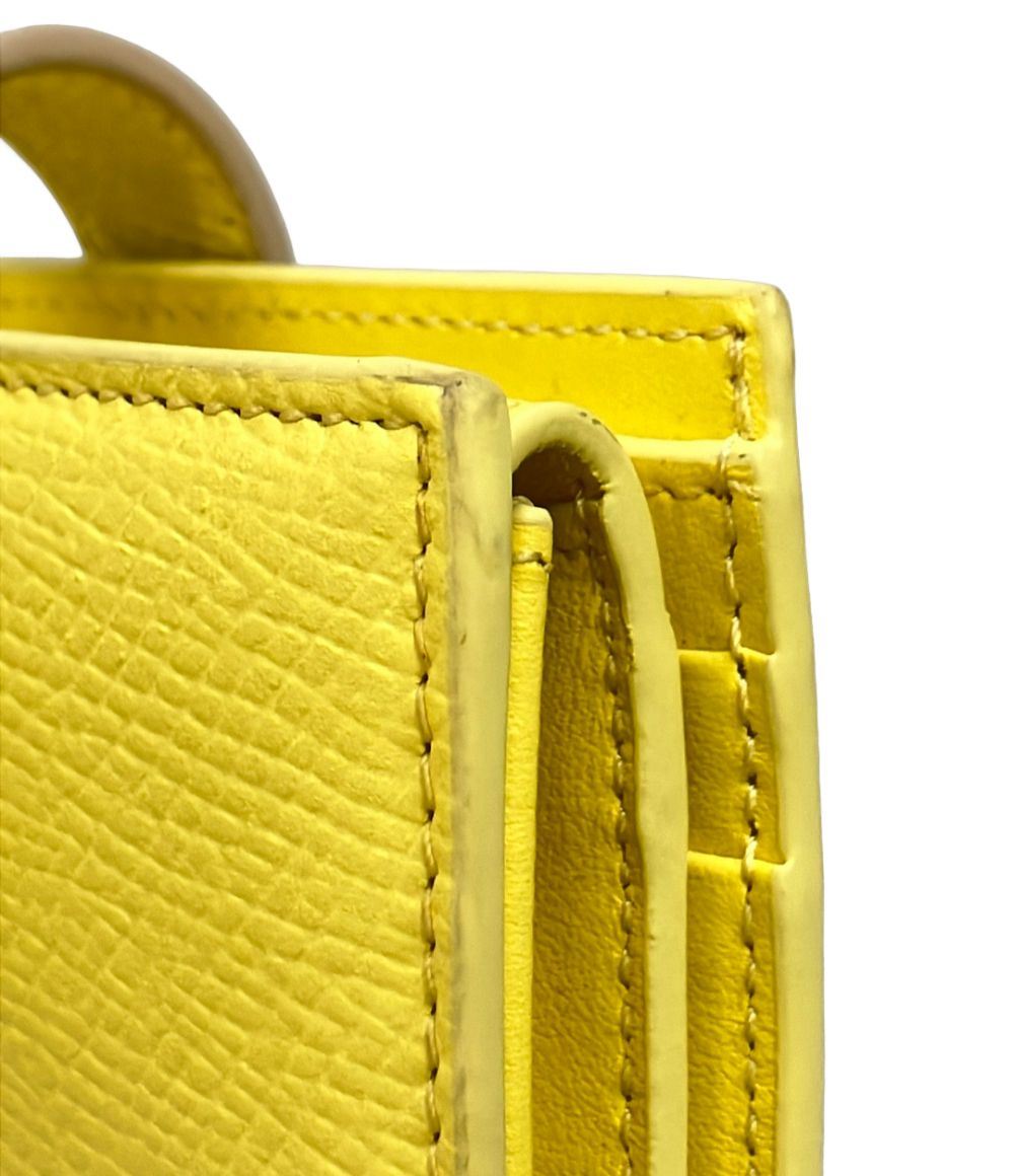 Celine Bifold Wallet Yellow