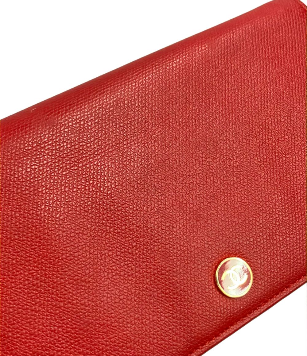 Chanel Wallet Gold Caviar Leather