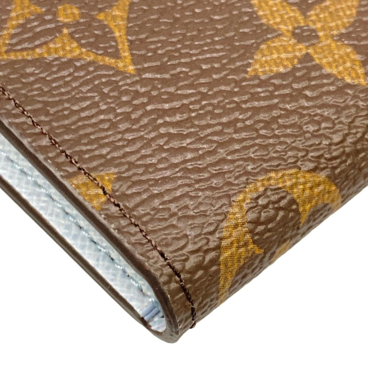 Louis Vuitton Coin Case Monogram Porte Cles Noah Blue Olympe