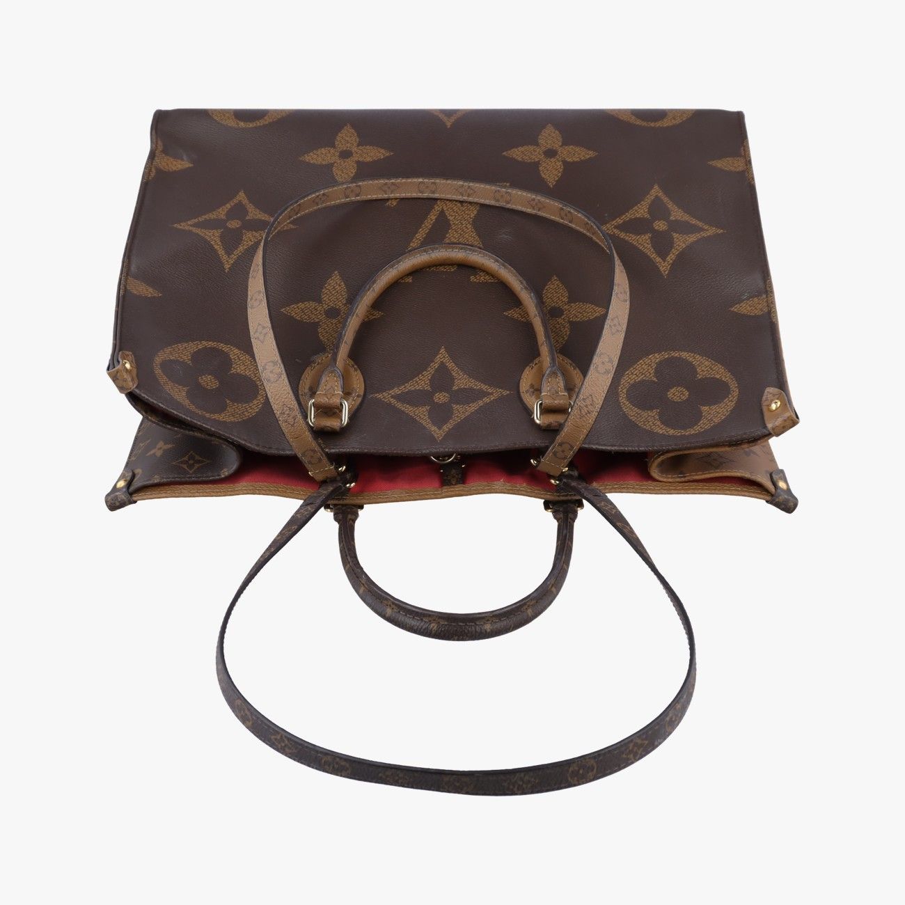 Louis Vuitton On The Go GM Monogram Brown Canvas Tote