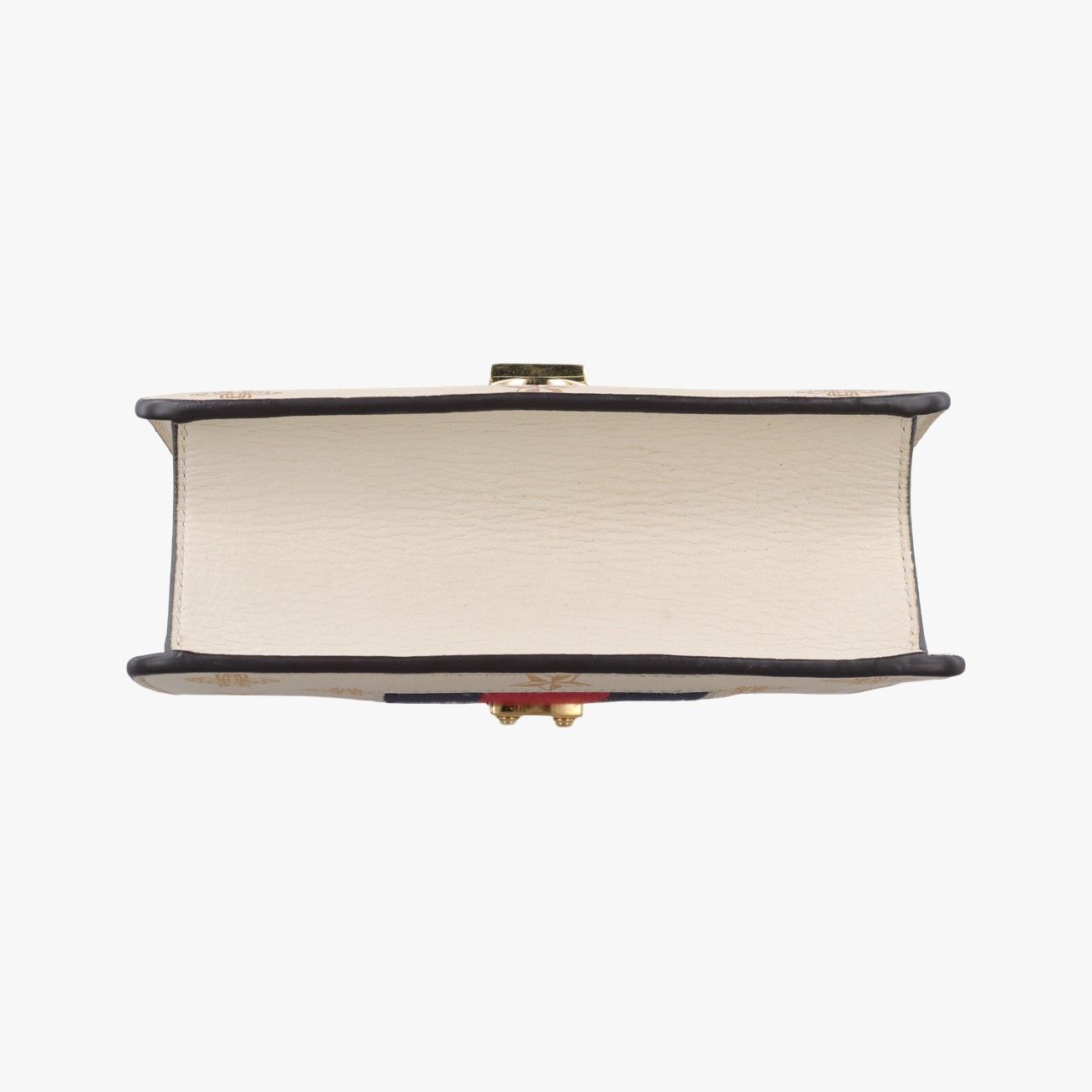 Gucci Sylvie White Leather Messenger Bag