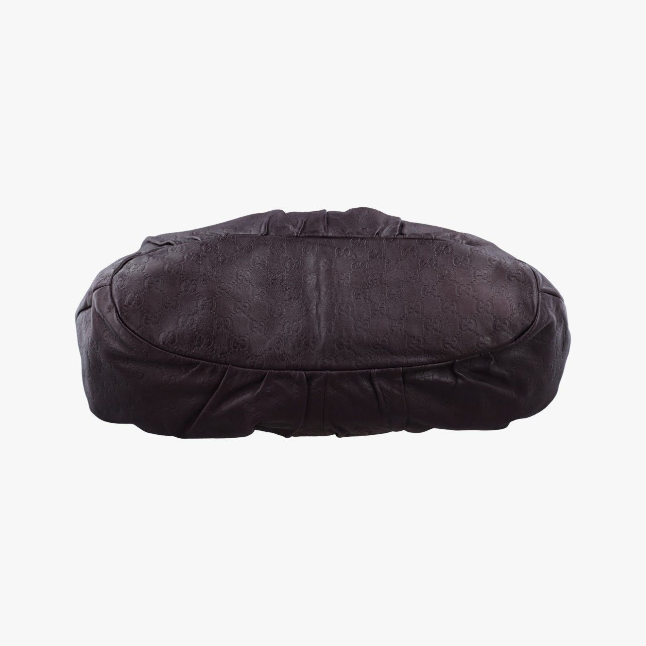 Gucci Guccissima Pelham Violet Leather Messenger Bag