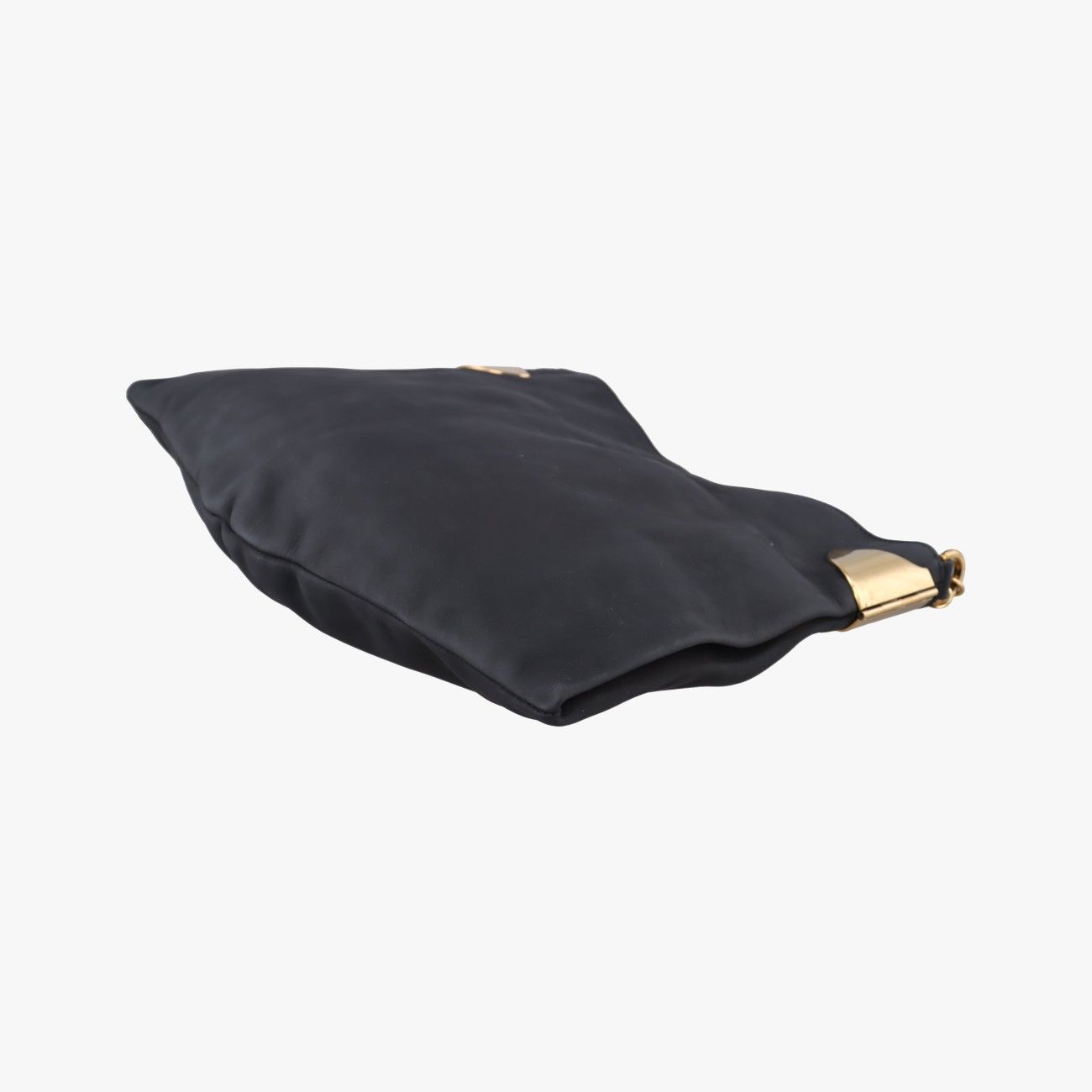Gucci Large Black Leather Messenger Bag