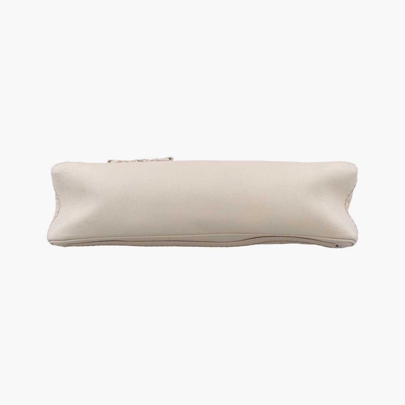 Gucci Guccissima Mayfair White Leather Messenger Bag