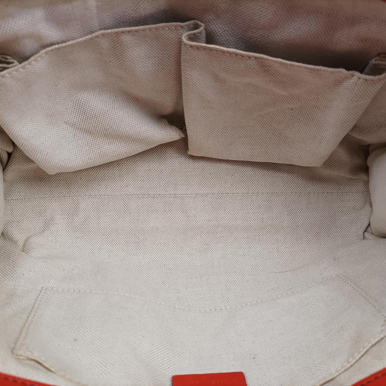 Gucci Emily Orange Leather Messenger Bag