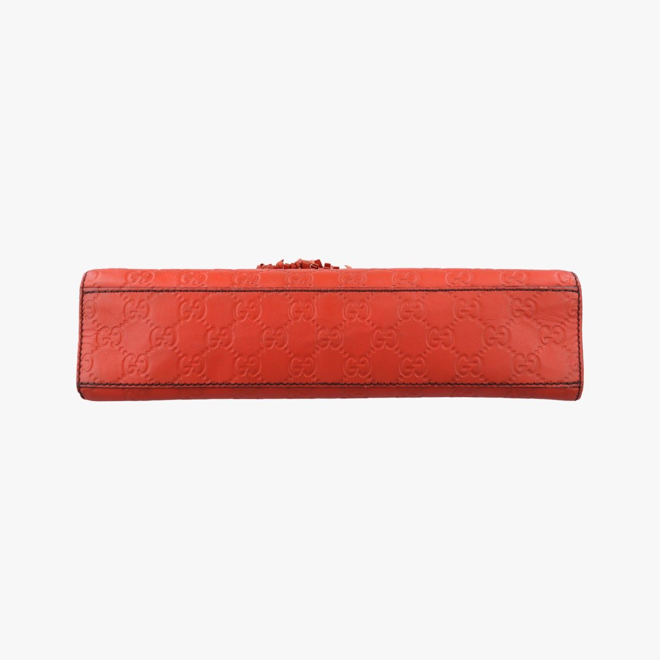 Gucci Emily Orange Leather Messenger Bag