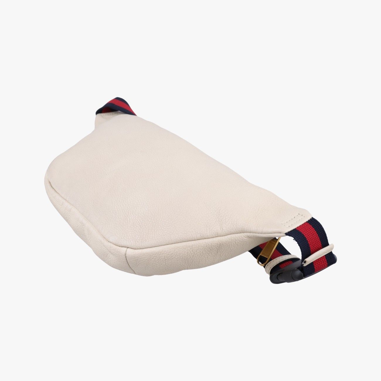 Gucci Print White Leather Handbag