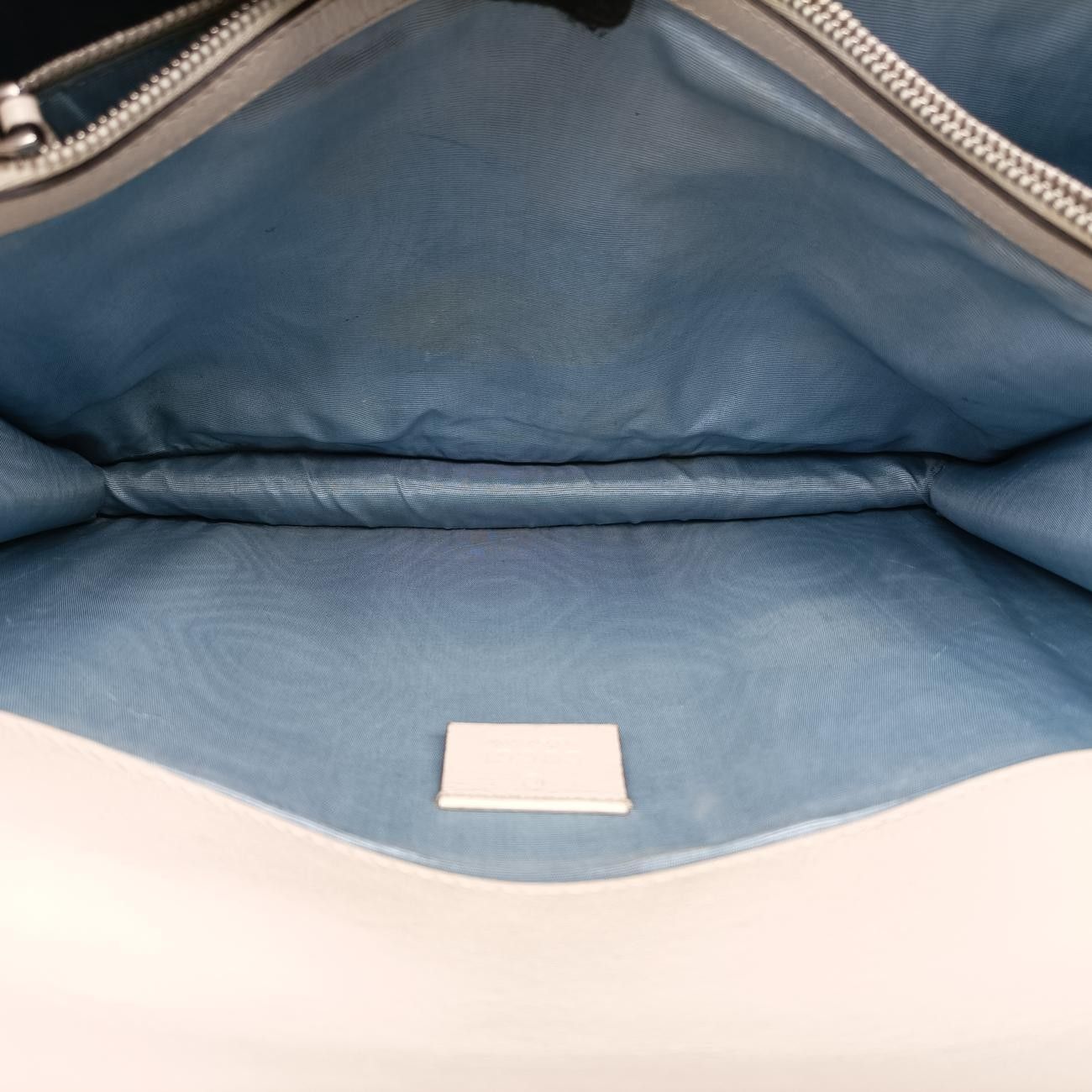 Gucci Dionysus White Leather Messenger Bag