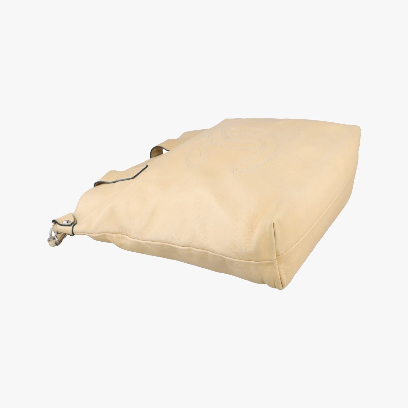Chanel Edge Large Beige Lambskin Handbag