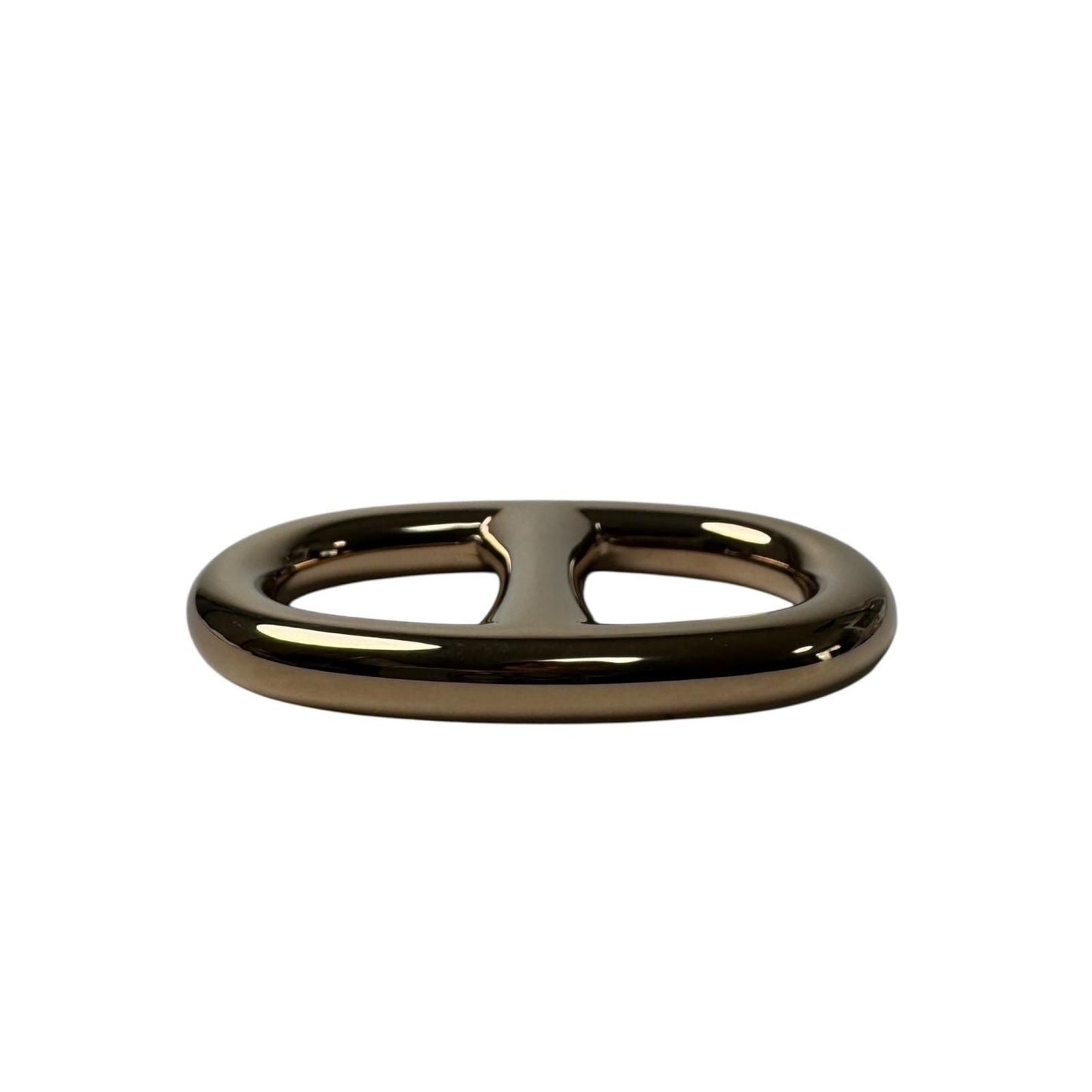 Hermes Scarf Ring Chaine D'ancre Gold