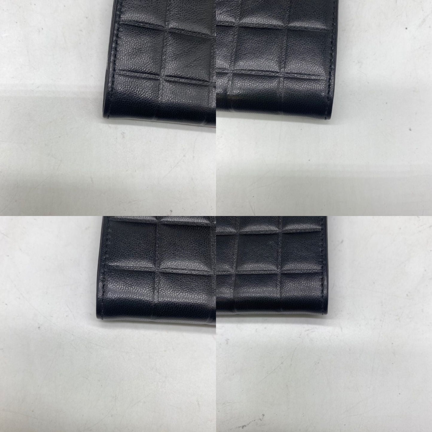 Chanel Card Case Set Era Business Coco Button