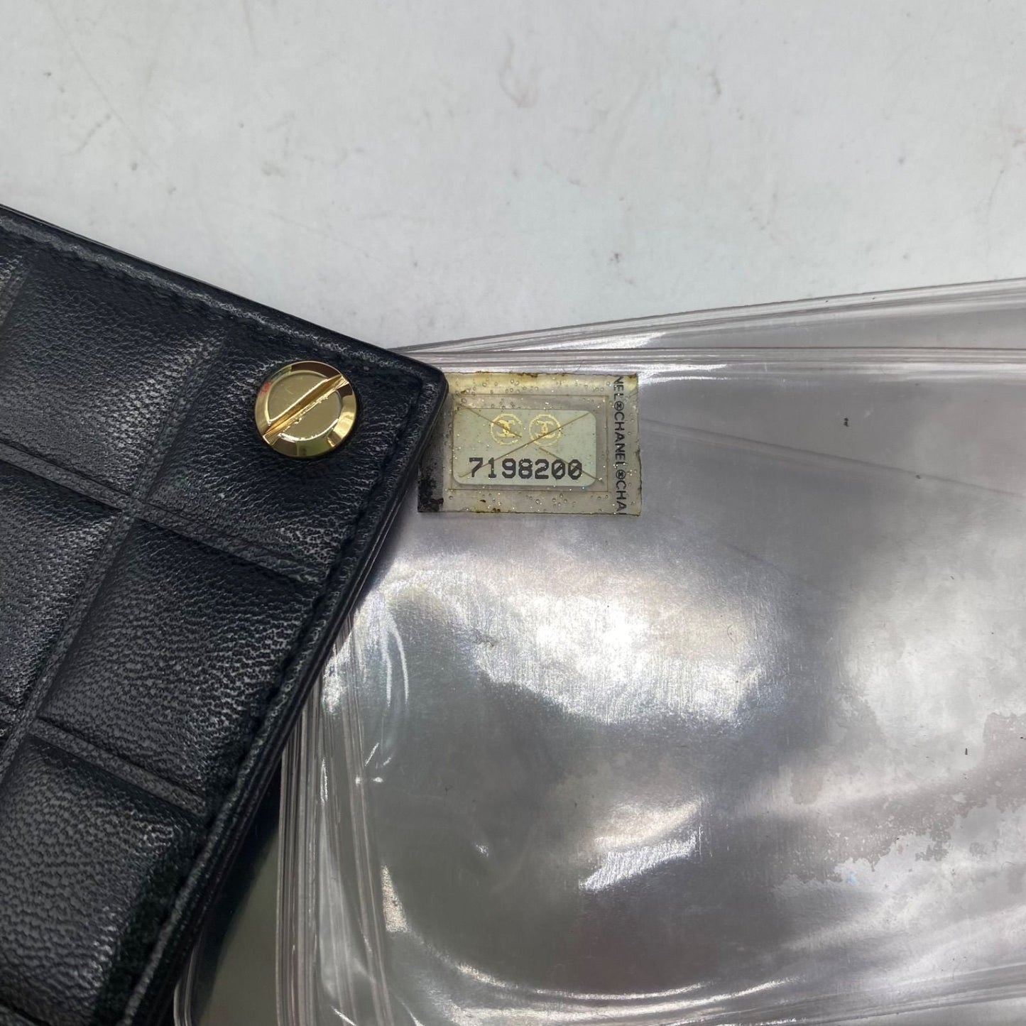 Chanel Card Case Set Era Business Coco Button