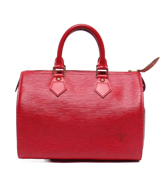 Louis Vuitton Mini Boston Bag Speedy 25 Epi