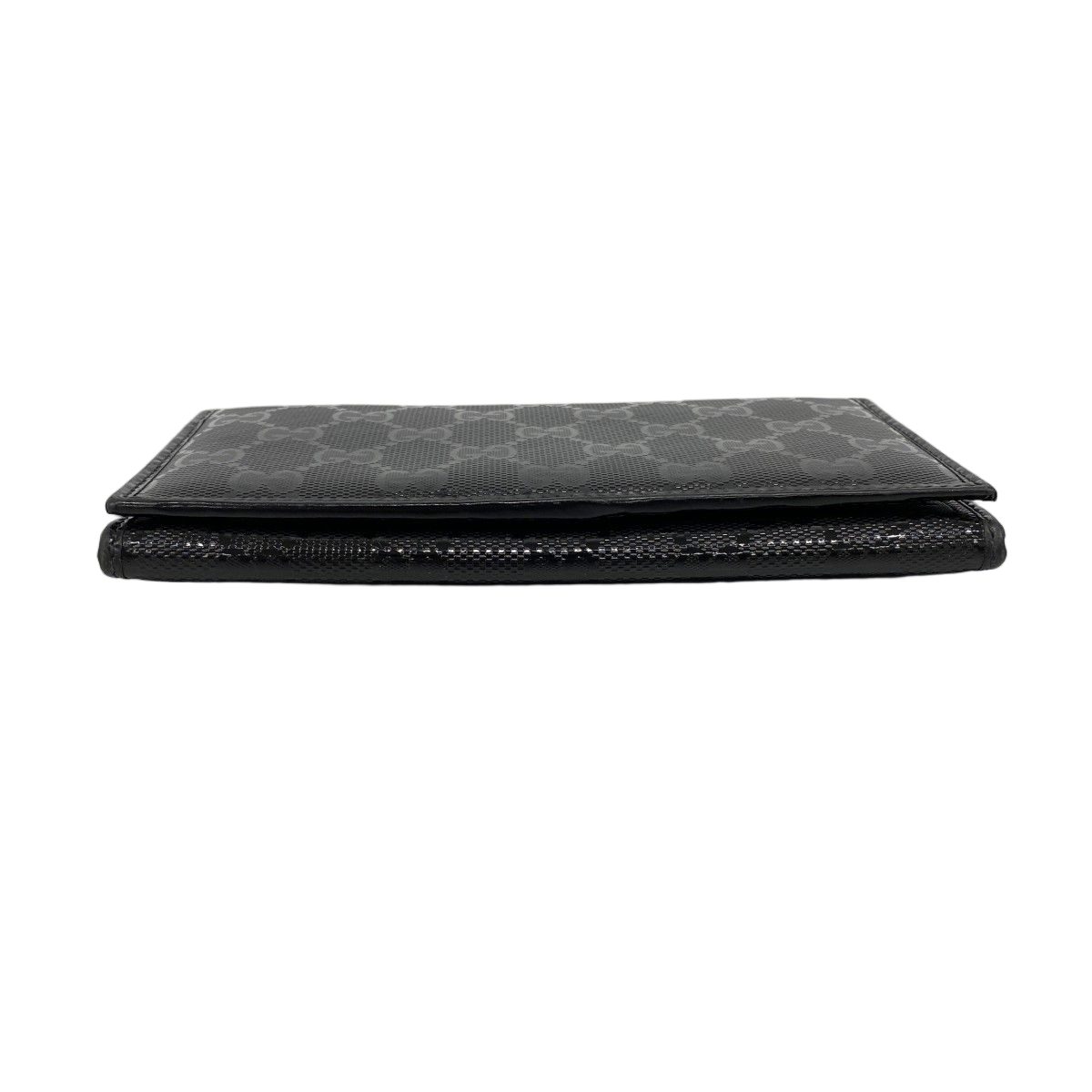 Gucci Wallet GG Supreme Black Silver