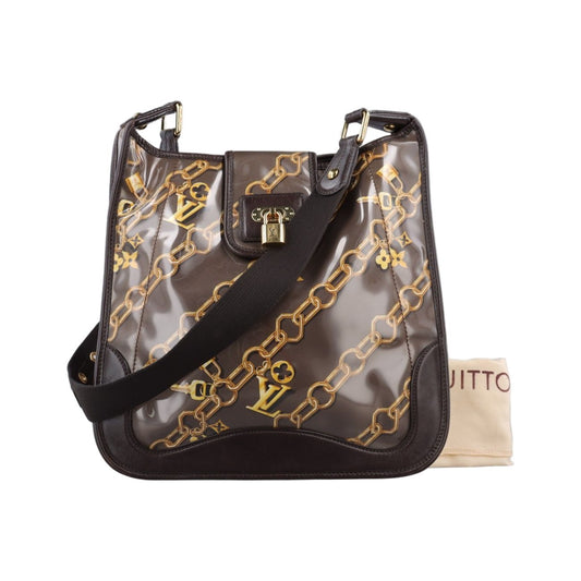 Louis Vuitton Musette Taupe Monogram Charm Keychain