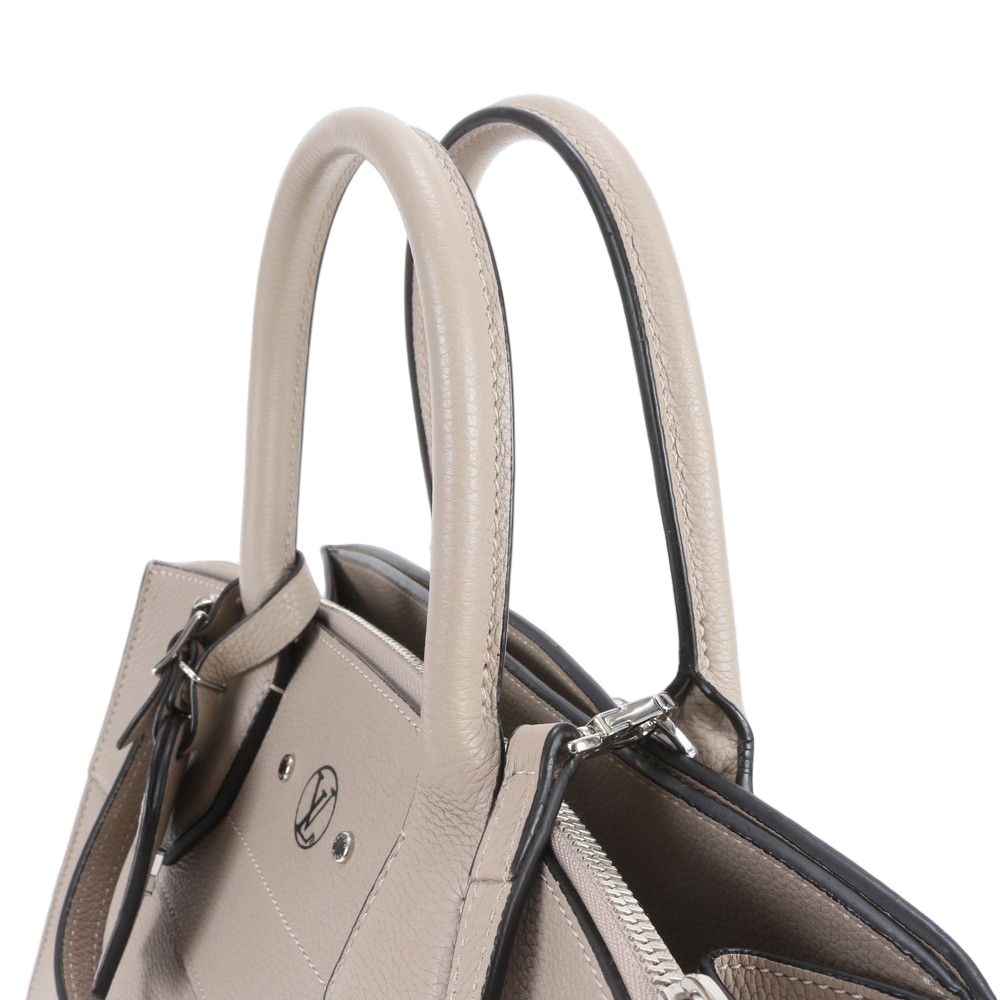 Louis Vuitton City Steamer MM Leather 2-Way Shoulder Bag Hand Tote Ewe