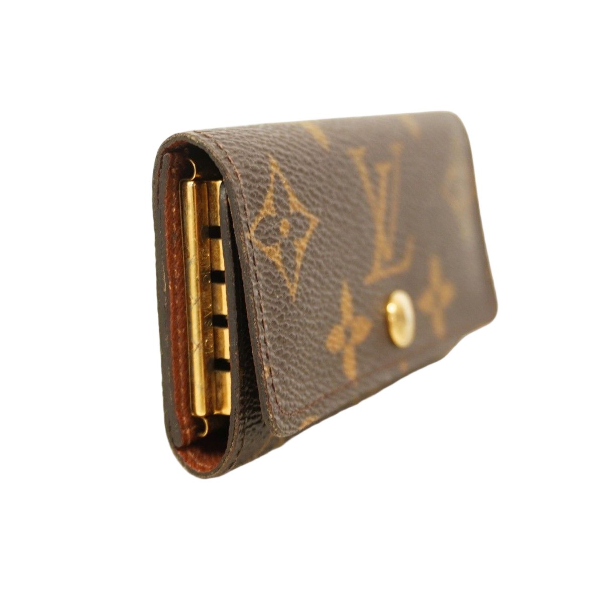 Louis Vuitton Key Case Monogram Multicles 4 Brown Key Holder