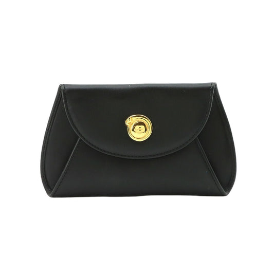 Cartier Panthère Coin Purse Leather Black Case