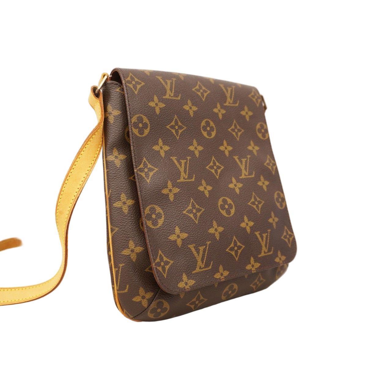 Louis Vuitton Shoulder Bag Monogram Musette Salsa Long Strap Brown