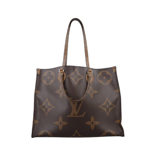 Louis Vuitton On The Go GM Monogram Brown Canvas Tote