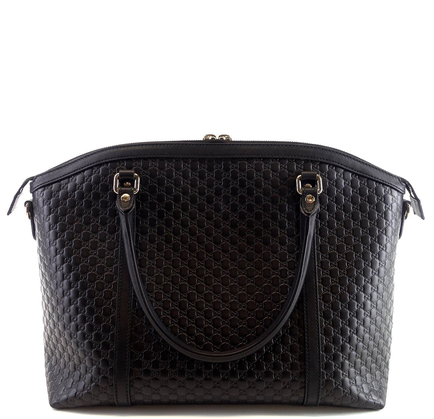 Dome Microguccissima Leather Satchel Bag