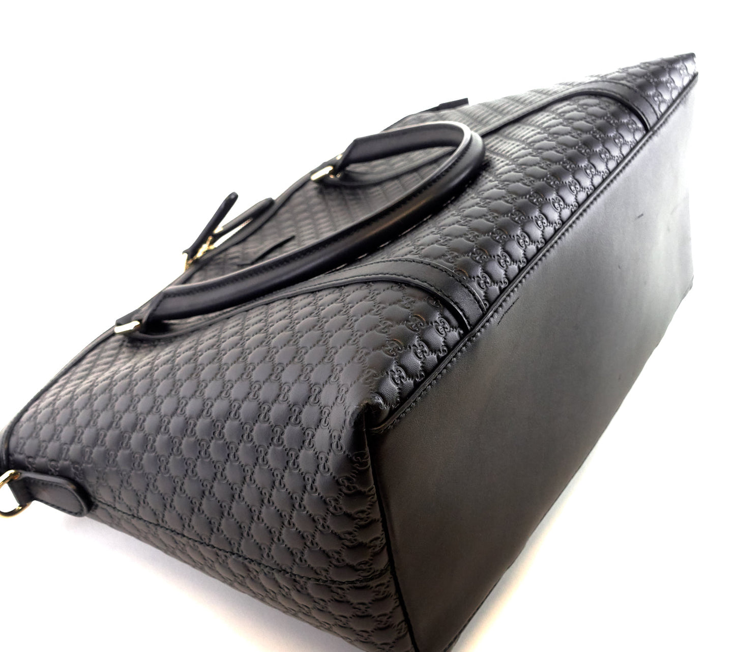 Dome Microguccissima Leather Satchel Bag