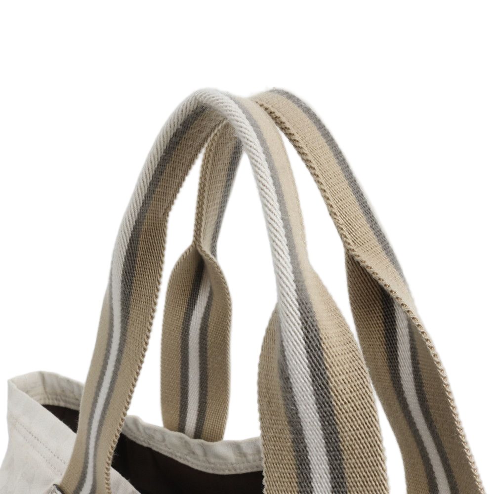 Gucci GG Canvas Leather Tote Shoulder Hand Mee